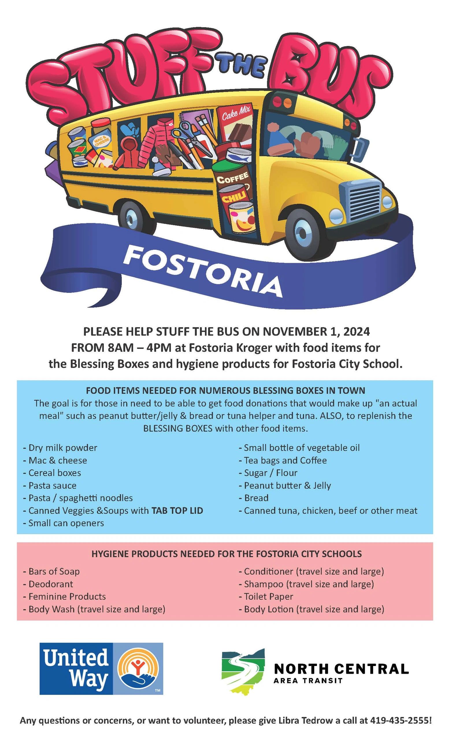 Stuff the Bus Fostoria